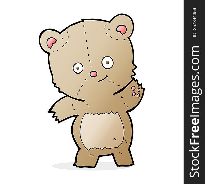 cartoon teddy bear