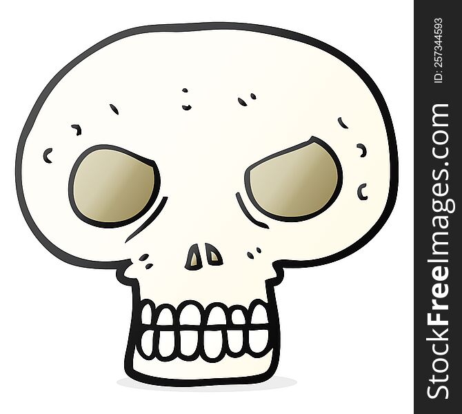 Cartoon Skull