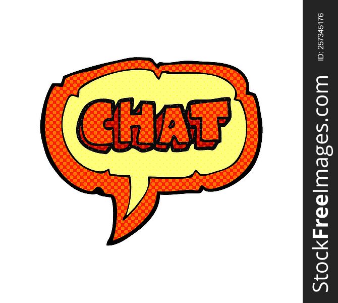Cartoon Chat Symbol