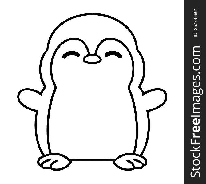 Cute Little Penguin