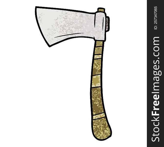 cartoon viking axe. cartoon viking axe