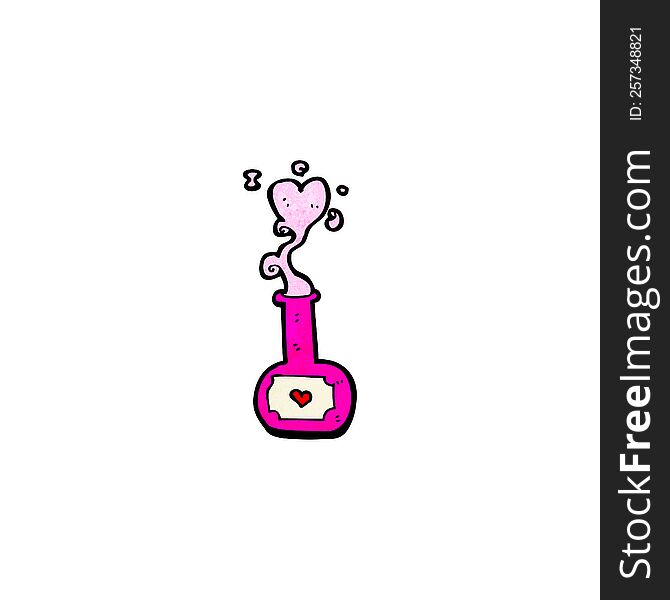 cartoon love potion