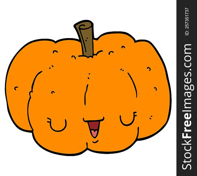 cartoon pumpkin