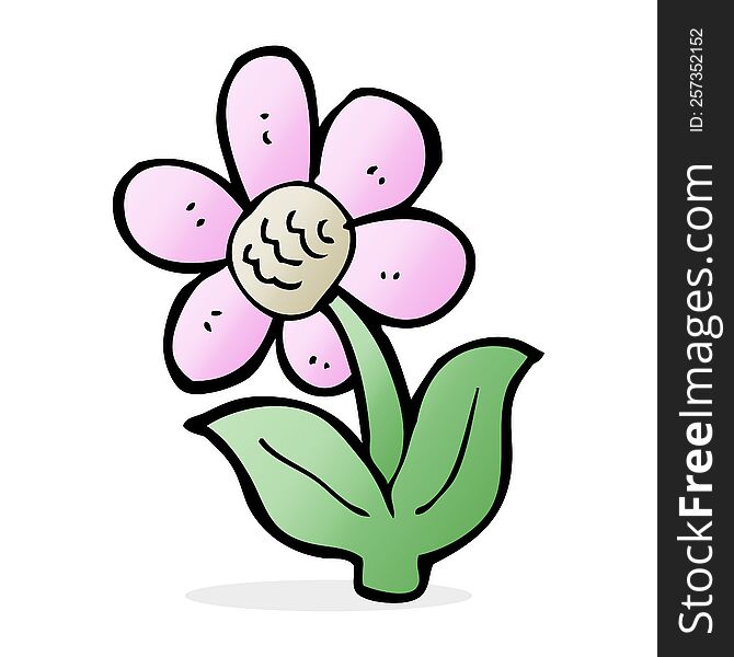 cartoon flower