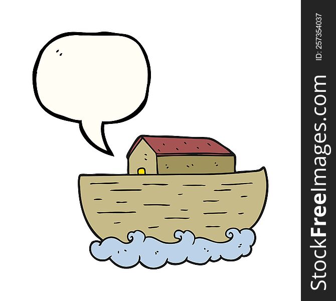 Speech Bubble Cartoon Noah S Ark