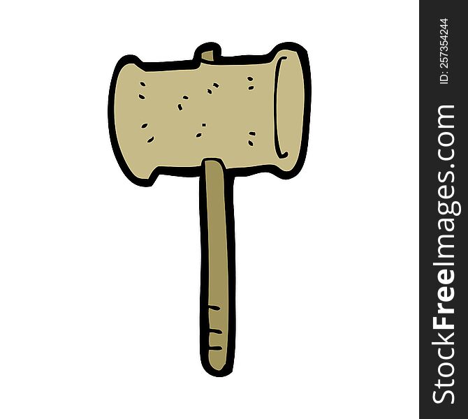 Cartoon Gavel