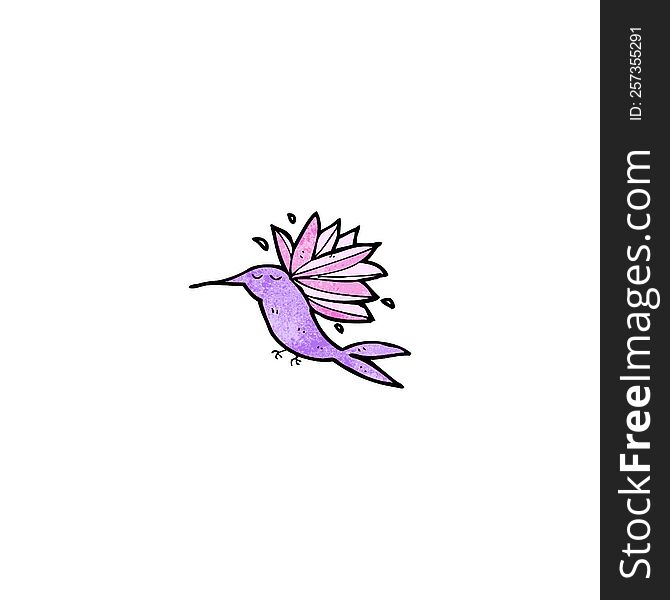 Cartoon Hummingbird