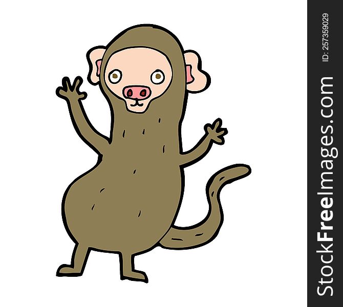 cartoon monkey