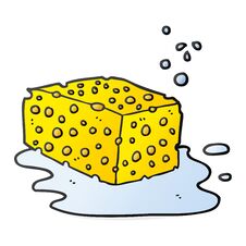 Cartoon Sponge Stock Photos