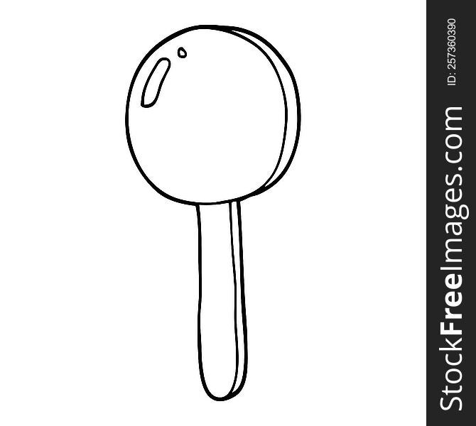 cartoon lollipop