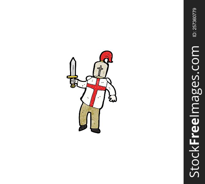 cartoon medieval knight