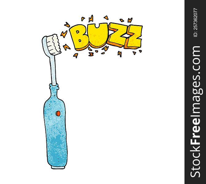 Textured Cartoon Electric Tooth Brush