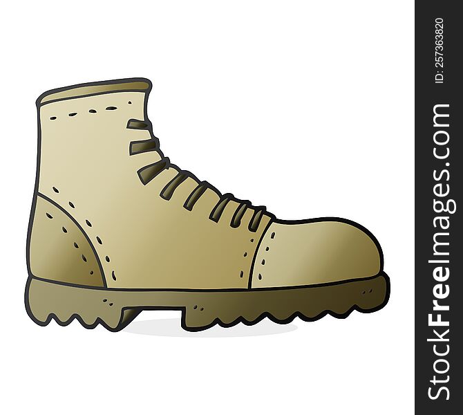 Cartoon Boot