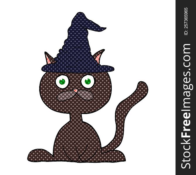 Cartoon Halloween Cat