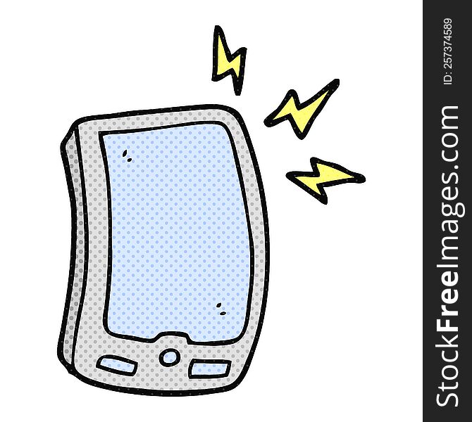 Cartoon Mobile Phone