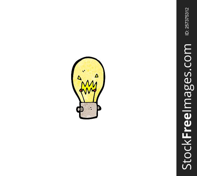 Cartoon Light Bulb