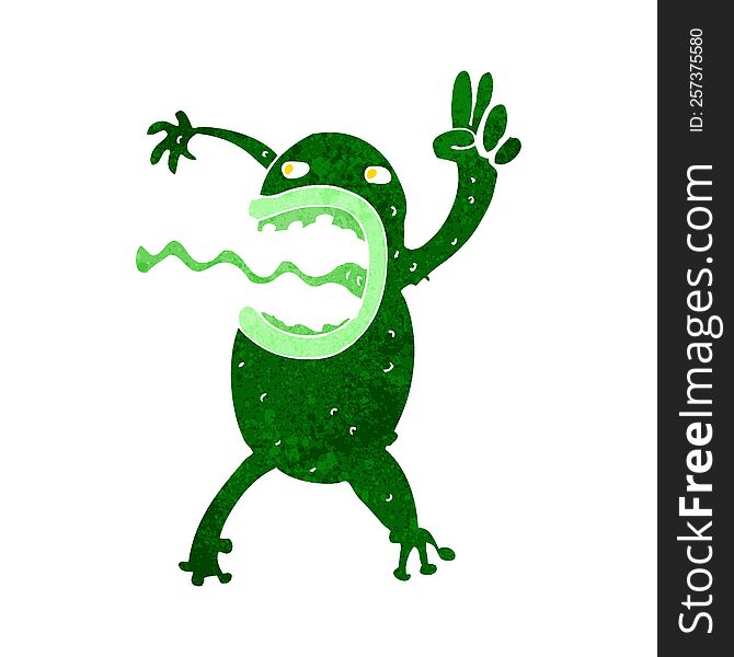 cartoon crazy frog