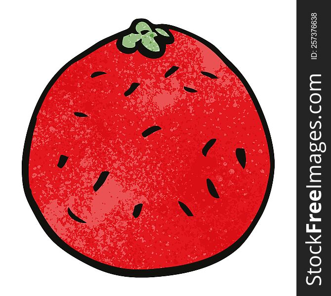 cartoon doodle tomato