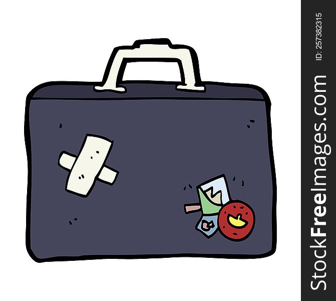 Cartoon Luggage