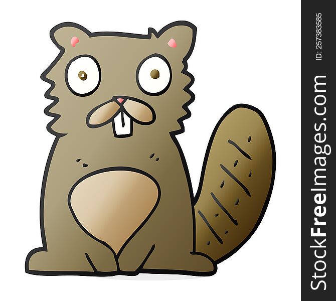 cartoon beaver