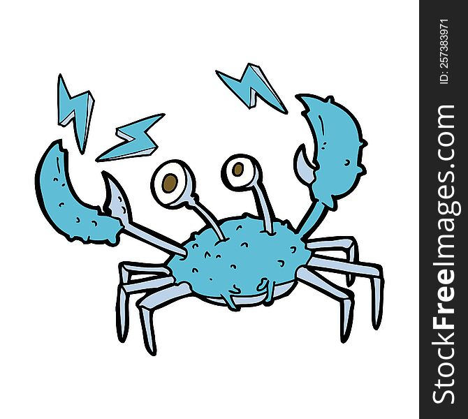 Cartoon Crab