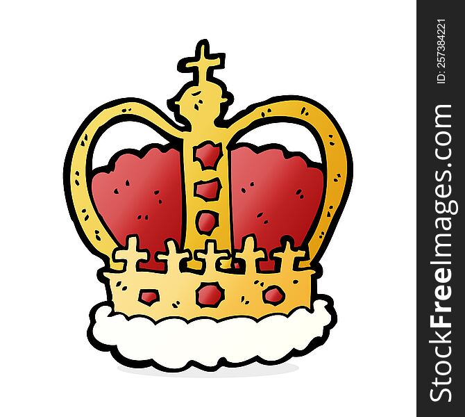 Cartoon Royal Crown