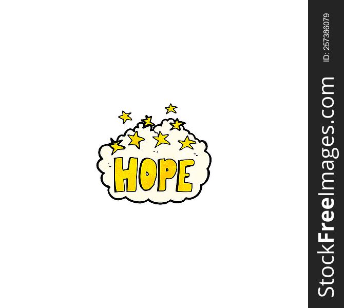 cartoon hope symbol