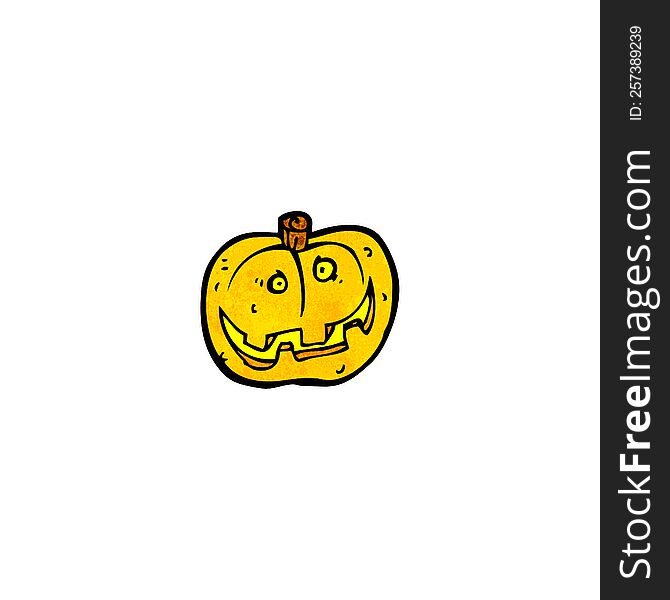 cartoon pumpkin