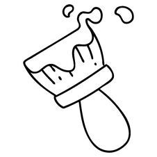 Free Paint Brush With Paint Stock Photos - 257395513