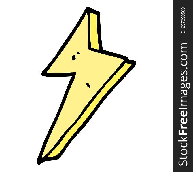 cartoon lightning