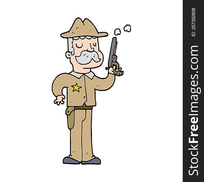 Cartoon Sheriff