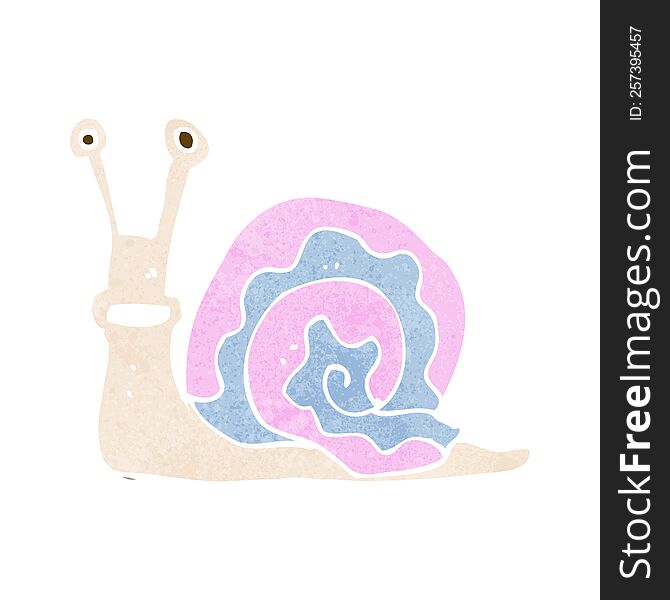 cartoon snail