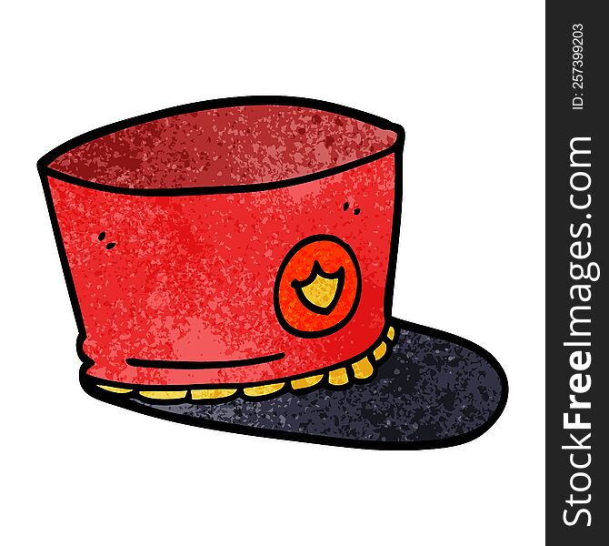 cartoon doodle official hat
