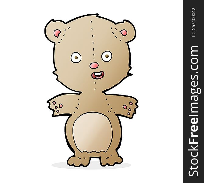 cartoon teddy bear