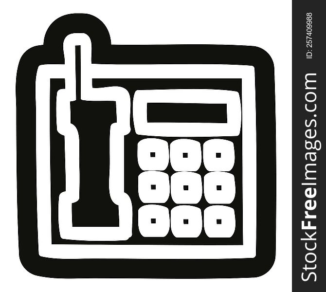 office telephone icon