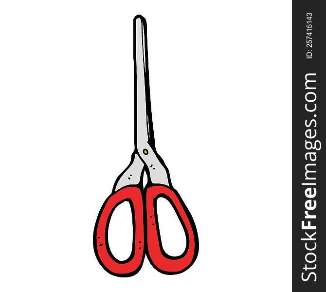 Cartoon Scissors