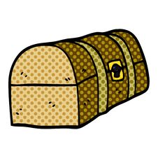 Free Cartoon Doodle Trunk Box Stock Images - 257426284