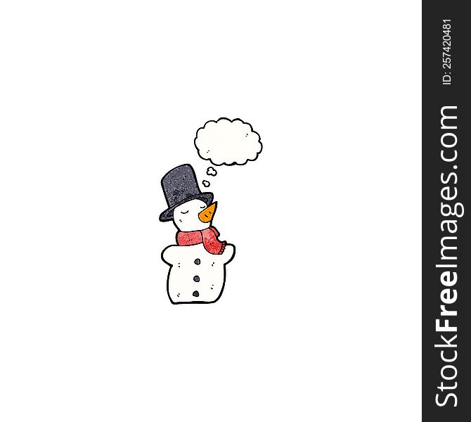 Cartoon Snowman