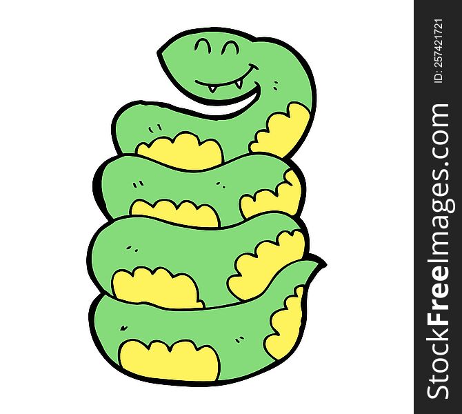 Cartoon Snake