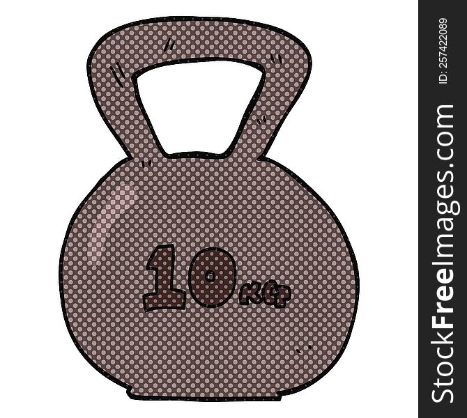 Cartoon 10kg Kettle Bell Weight