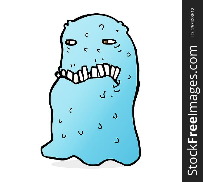 Cartoon Gross Ghost