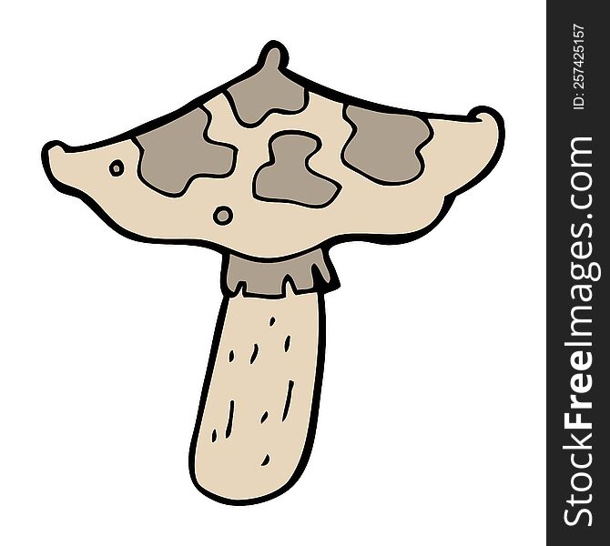 Cartoon Toadstool