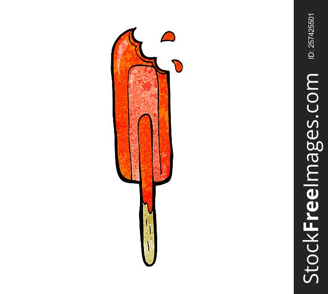 Cartoon Ice Lolly