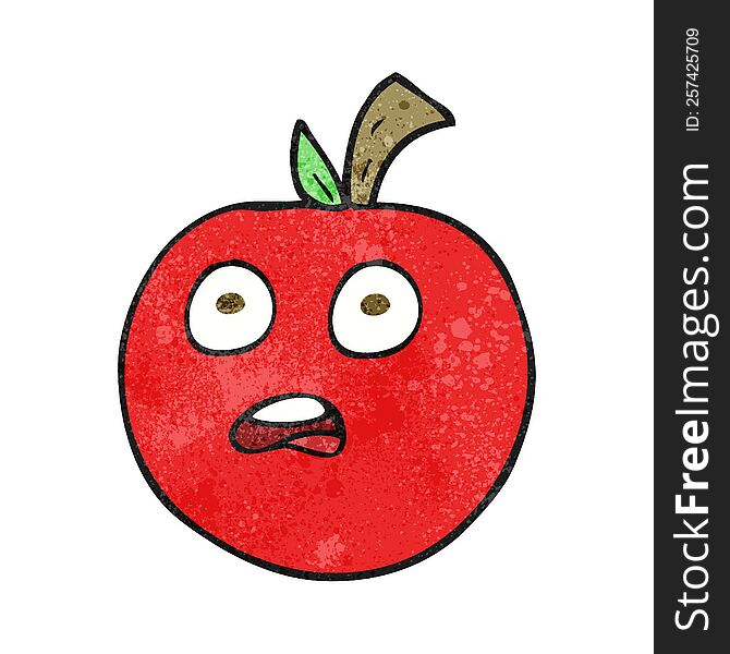 freehand drawn texture cartoon tomato