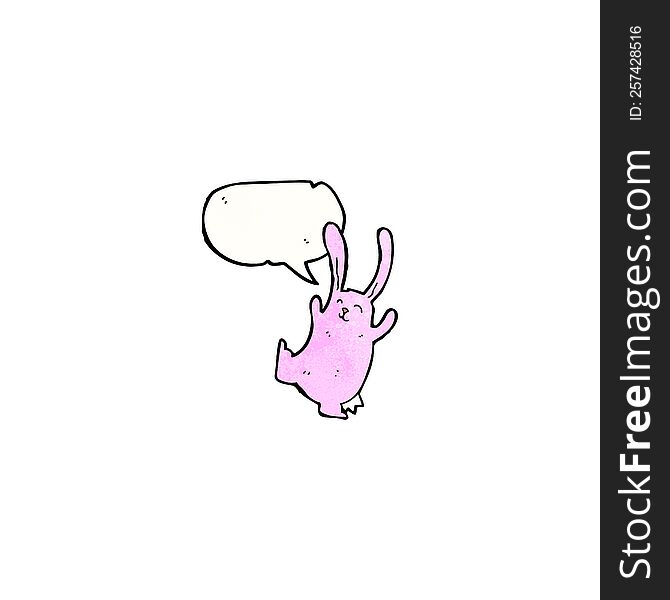 Cartoon Funny Dancing Rabbit