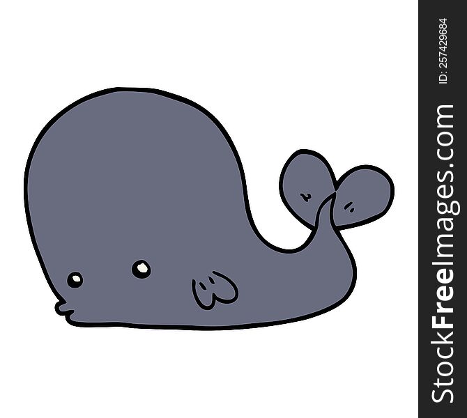 cartoon whale