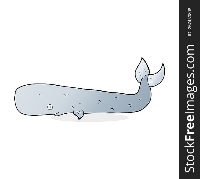 cartoon whale