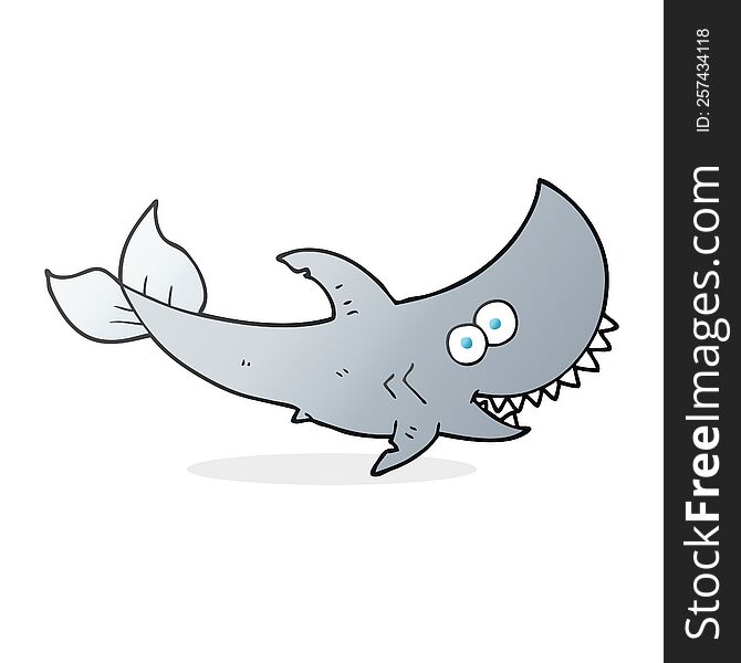 cartoon shark