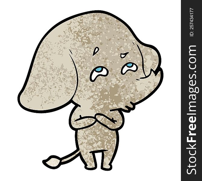 cartoon elephant remembering. cartoon elephant remembering