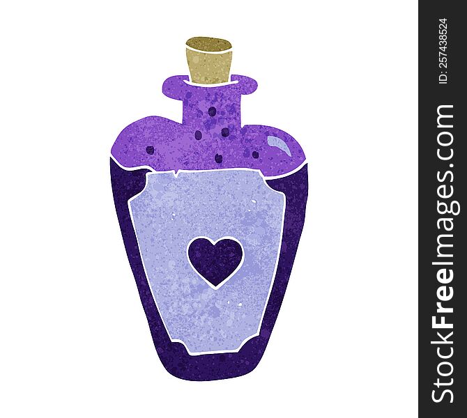 cartoon love potion